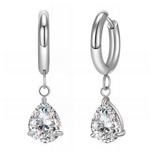 Elegant Silver Drop Earrings